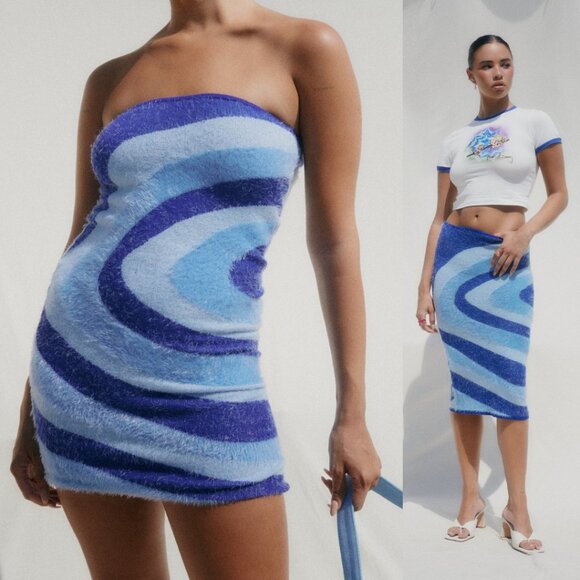 House of Sunny Dresses & Skirts - NWT House of Sunny Spice Hockney Tube Mini Dress or Midi Skirt 4 Small